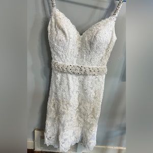 Short Wedding Dress from MoriLee by Madeline Gardner